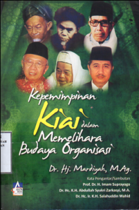 Kepemimpinan Kiai Dalam Memelihara Budaya Organisasi