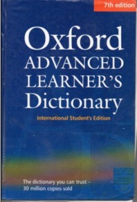 Oxford ( Advanced Learner's Dictionary )