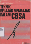 Teknik belajar mengajar dalam cbsa