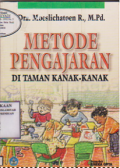 Metode pengajaran di taman kanak-kanak