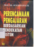 Perencanaan pengajaran berdasarkan pendekatan sistem