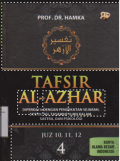 Tafsir Al-Azhar Jilid 4 (Diperkaya Dengan Pendekatan Sejarah,Sosiologi,Tasawuf,Ilmu Kalam,Sastra,Dan Psikologi) Juz 10,11,12