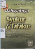Dahsyatnya Syukur & Tafakkur/ Imam Al-Ghazali